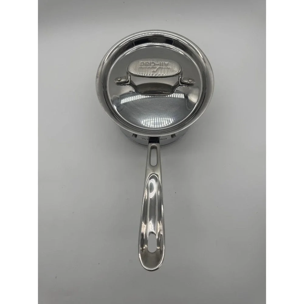All-Clad‎ Copper Core 2 Qt Saucier Saucepan with Lid 5-Ply Stainless Steel USA
